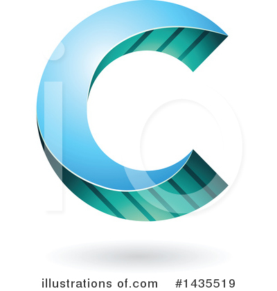 Royalty-Free (RF) Letter C Clipart Illustration by cidepix - Stock Sample #1435519