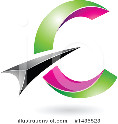 Royalty-Free (RF) Letter C Clipart Illustration by cidepix - Stock Sample #1435523