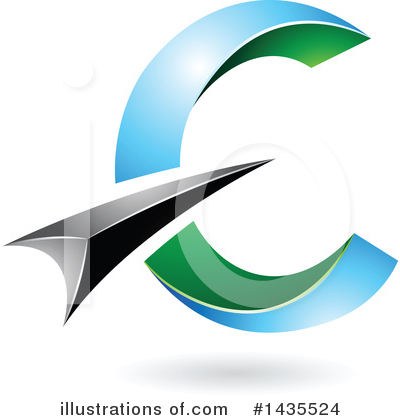 Royalty-Free (RF) Letter C Clipart Illustration by cidepix - Stock Sample #1435524