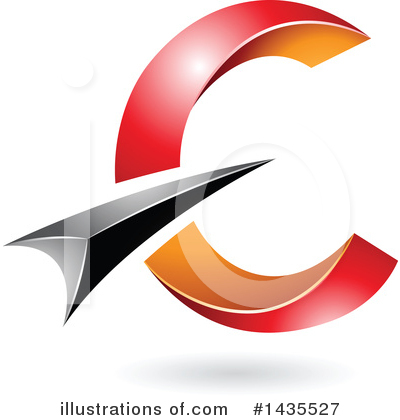 Royalty-Free (RF) Letter C Clipart Illustration by cidepix - Stock Sample #1435527