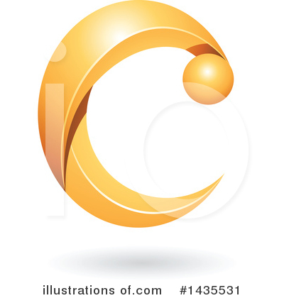 Royalty-Free (RF) Letter C Clipart Illustration by cidepix - Stock Sample #1435531