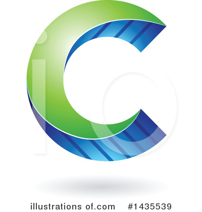 Royalty-Free (RF) Letter C Clipart Illustration by cidepix - Stock Sample #1435539
