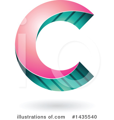 Royalty-Free (RF) Letter C Clipart Illustration by cidepix - Stock Sample #1435540