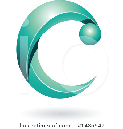 Royalty-Free (RF) Letter C Clipart Illustration by cidepix - Stock Sample #1435547