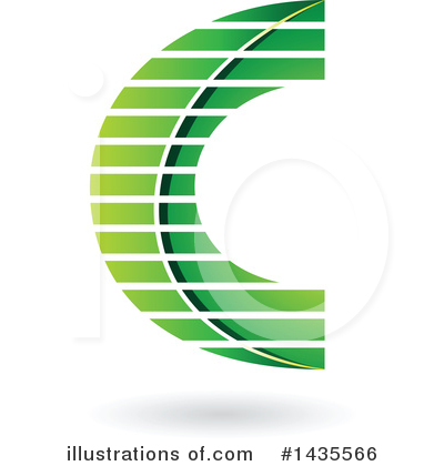 Royalty-Free (RF) Letter C Clipart Illustration by cidepix - Stock Sample #1435566