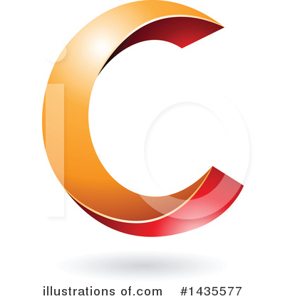 Royalty-Free (RF) Letter C Clipart Illustration by cidepix - Stock Sample #1435577