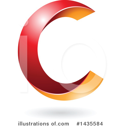 Royalty-Free (RF) Letter C Clipart Illustration by cidepix - Stock Sample #1435584