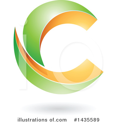 Royalty-Free (RF) Letter C Clipart Illustration by cidepix - Stock Sample #1435589