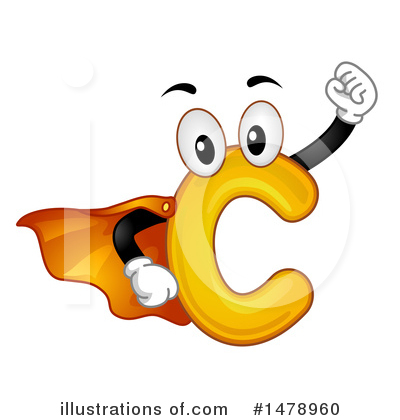 Royalty-Free (RF) Letter C Clipart Illustration by BNP Design Studio - Stock Sample #1478960