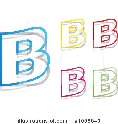 Royalty-Free (RF) Letter Clipart Illustration by Andrei Marincas - Stock Sample #1058640