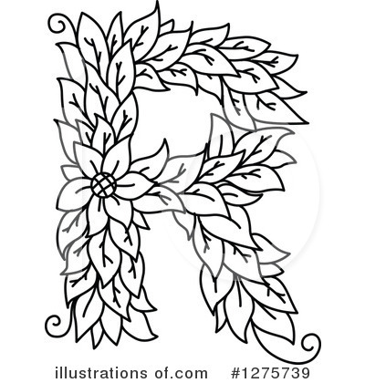 Royalty-Free (RF) Letter Clipart Illustration by Vector Tradition SM - Stock Sample #1275739