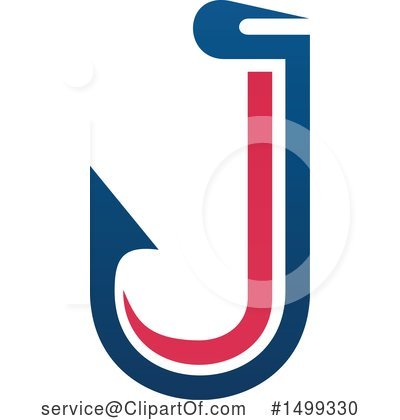 Letter J Clipart #1499330 by Vector Tradition SM