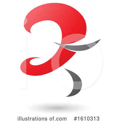 Royalty-Free (RF) Letter Clipart Illustration by cidepix - Stock Sample #1610313