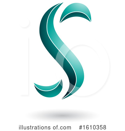 Royalty-Free (RF) Letter Clipart Illustration by cidepix - Stock Sample #1610358