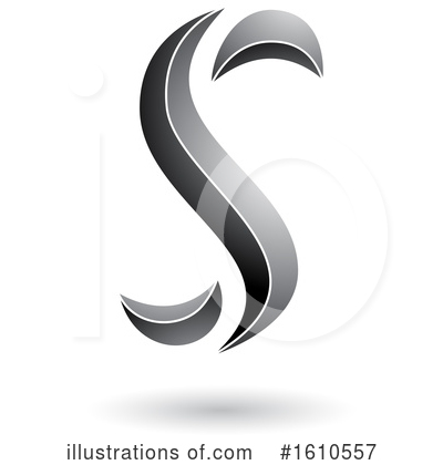 Royalty-Free (RF) Letter Clipart Illustration by cidepix - Stock Sample #1610557