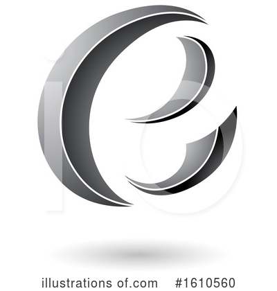 Royalty-Free (RF) Letter Clipart Illustration by cidepix - Stock Sample #1610560
