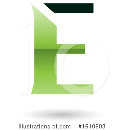 Royalty-Free (RF) Letter Clipart Illustration by cidepix - Stock Sample #1610603