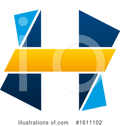 Letter H Clipart #1611102 by Vector Tradition SM