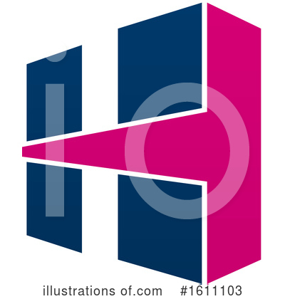 Letter H Clipart #1611103 by Vector Tradition SM