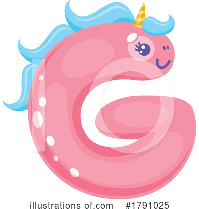 Unicorn Clipart #1791025 by Vector Tradition SM