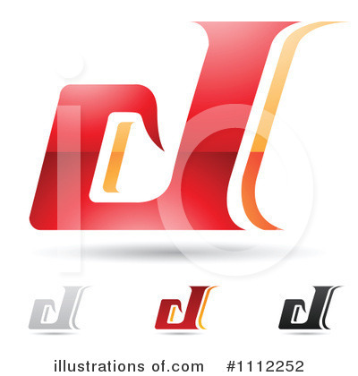 Royalty-Free (RF) Letter D Clipart Illustration by cidepix - Stock Sample #1112252