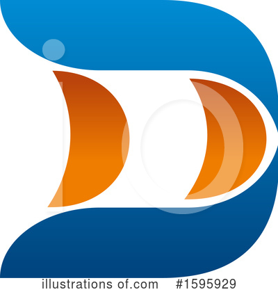 Royalty-Free (RF) Letter D Clipart Illustration by Vector Tradition SM - Stock Sample #1595929