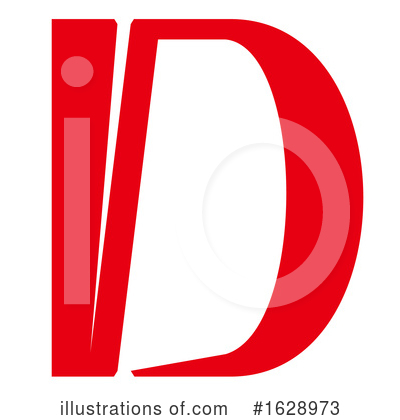 Royalty-Free (RF) Letter D Clipart Illustration by Vector Tradition SM - Stock Sample #1628973
