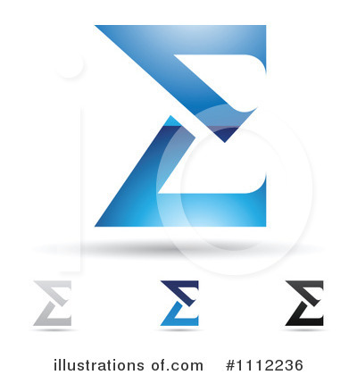 Royalty-Free (RF) Letter E Clipart Illustration by cidepix - Stock Sample #1112236