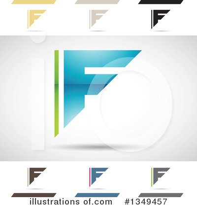 Royalty-Free (RF) Letter F Clipart Illustration by cidepix - Stock Sample #1349457