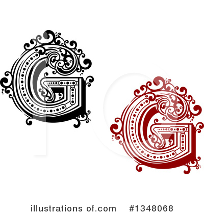 Royalty-Free (RF) Letter G Clipart Illustration by Vector Tradition SM - Stock Sample #1348068