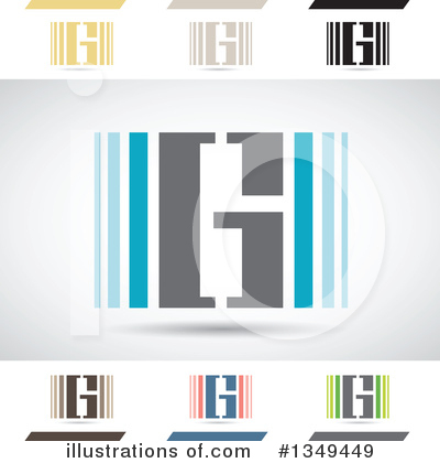 Royalty-Free (RF) Letter G Clipart Illustration by cidepix - Stock Sample #1349449