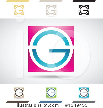 Royalty-Free (RF) Letter G Clipart Illustration by cidepix - Stock Sample #1349453