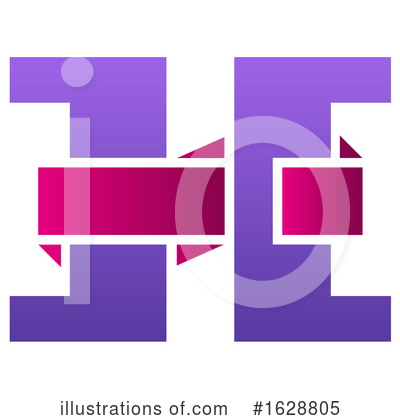 Royalty-Free (RF) Letter H Clipart Illustration by Vector Tradition SM - Stock Sample #1628805