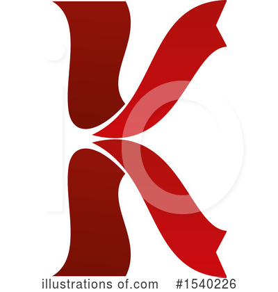Royalty-Free (RF) Letter K Clipart Illustration by Vector Tradition SM - Stock Sample #1540226
