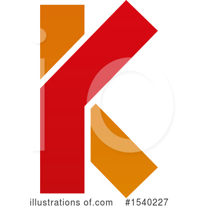 Royalty-Free (RF) Letter K Clipart Illustration by Vector Tradition SM - Stock Sample #1540227