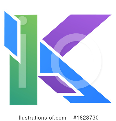 Royalty-Free (RF) Letter K Clipart Illustration by Vector Tradition SM - Stock Sample #1628730