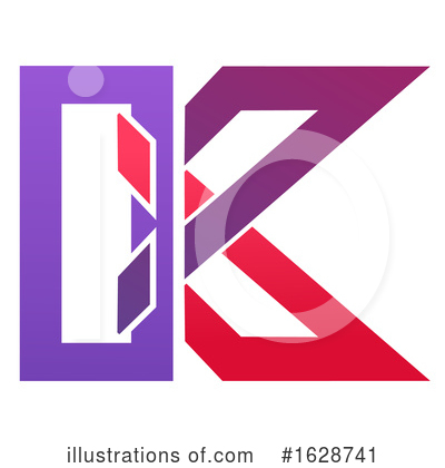 Royalty-Free (RF) Letter K Clipart Illustration by Vector Tradition SM - Stock Sample #1628741
