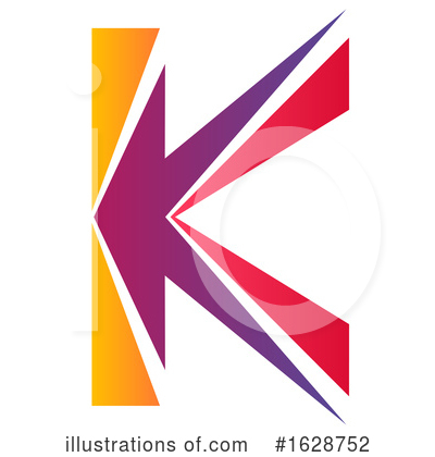 Royalty-Free (RF) Letter K Clipart Illustration by Vector Tradition SM - Stock Sample #1628752