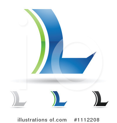 Royalty-Free (RF) Letter L Clipart Illustration by cidepix - Stock Sample #1112208