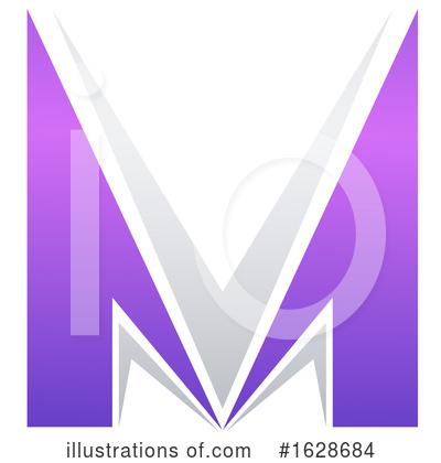 Royalty-Free (RF) Letter M Clipart Illustration by Vector Tradition SM - Stock Sample #1628684