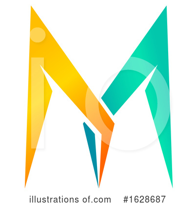 Royalty-Free (RF) Letter M Clipart Illustration by Vector Tradition SM - Stock Sample #1628687