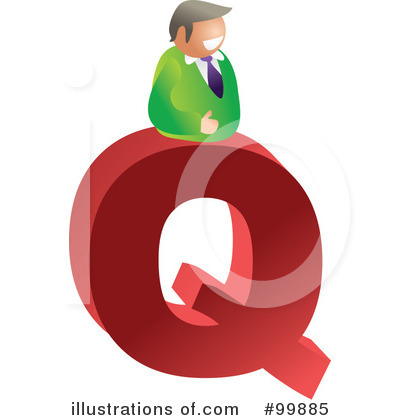 Royalty-Free (RF) Letter Q Clipart Illustration by Prawny - Stock Sample #99885