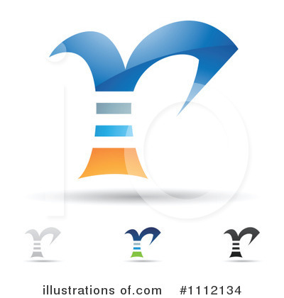 Royalty-Free (RF) Letter R Clipart Illustration by cidepix - Stock Sample #1112134