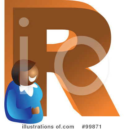 Royalty-Free (RF) Letter R Clipart Illustration by Prawny - Stock Sample #99871