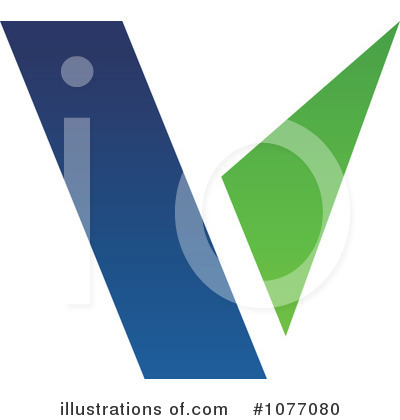 Royalty-Free (RF) Letter V Clipart Illustration by cidepix - Stock Sample #1077080