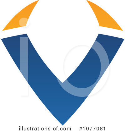 Royalty-Free (RF) Letter V Clipart Illustration by cidepix - Stock Sample #1077081