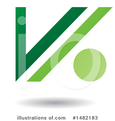 Royalty-Free (RF) Letter V Clipart Illustration by cidepix - Stock Sample #1482183