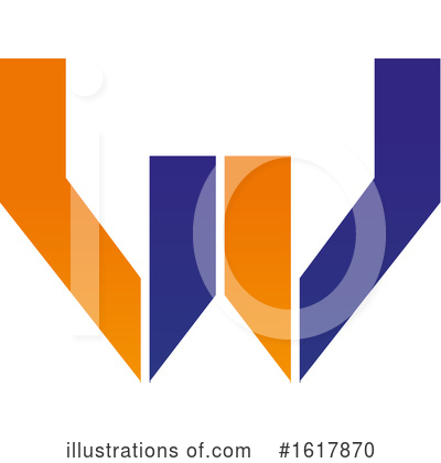Letter W Clipart #1617870 by Vector Tradition SM