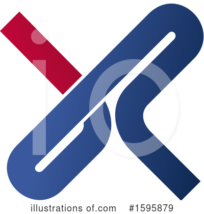 Royalty-Free (RF) Letter X Clipart Illustration by Vector Tradition SM - Stock Sample #1595879