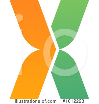 Letter X Clipart #1612223 by Vector Tradition SM